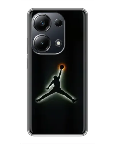Чехол для Xiaomi POCO M6 Pro с картинкой «Jordan Gradient Logo» Чехол для Xiaomi POCO M6 Pro с картинкой «Jordan Gradient Logo»