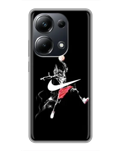 Чехол для Xiaomi POCO M6 Pro с картинкой «Jordan Jumpman» Чехол для Xiaomi POCO M6 Pro с картинкой «Jordan Jumpman»