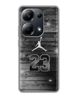 Чехол для Xiaomi POCO M6 Pro с картинкой «Jordan Carbon 23»