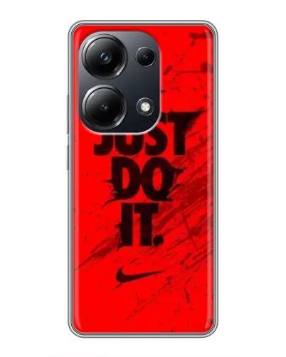 Чехол для Xiaomi POCO M6 Pro с картинкой «Nike Just Do It» Чехол для Xiaomi POCO M6 Pro с картинкой «Nike Just Do It»