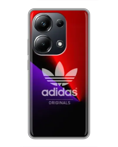 Чехол для Xiaomi POCO M6 Pro с картинкой «Adidas Red Neon» Чехол для Xiaomi POCO M6 Pro с картинкой «Adidas Red Neon»