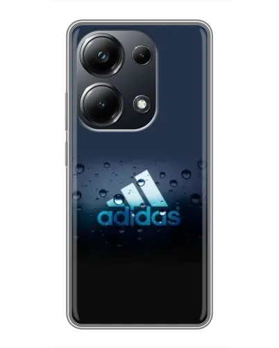 Чехол для Xiaomi POCO M6 Pro с картинкой «Adidas Water Drops» Чехол для Xiaomi POCO M6 Pro с картинкой «Adidas Water Drops»