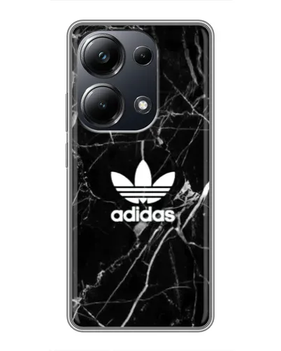 Чехол для Xiaomi POCO M6 Pro с картинкой «Белый мрамор Adidas» Чехол для Xiaomi POCO M6 Pro с картинкой «Белый мрамор Adidas»