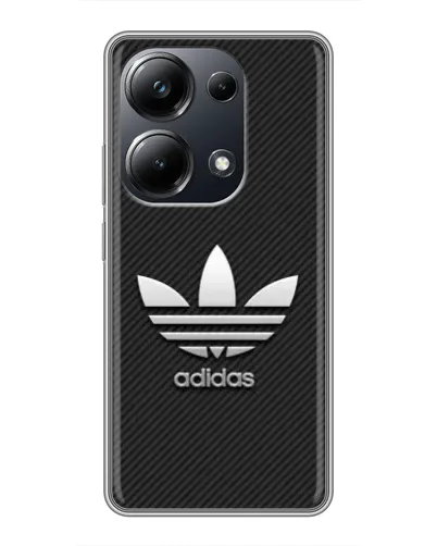 Чехол для Xiaomi POCO M6 Pro с картинкой «Adidas Карбоновая текстура» Чехол для Xiaomi POCO M6 Pro с картинкой «Adidas Карбоновая текстура»