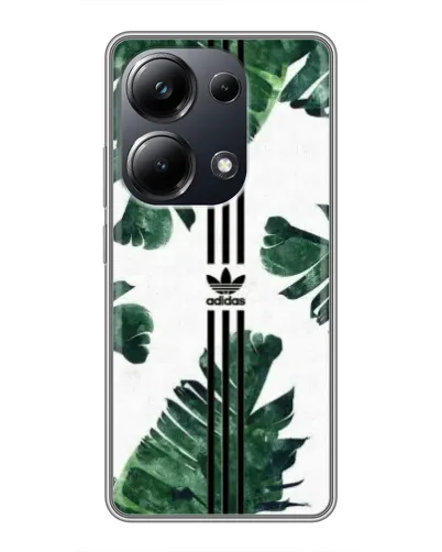 Чехол для Xiaomi POCO M6 Pro с картинкой «Пальмовые листья адидас» Чехол для Xiaomi POCO M6 Pro с картинкой «Пальмовые листья адидас»