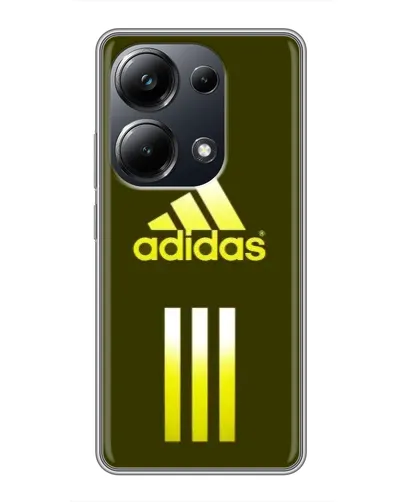 Чехол для Xiaomi POCO M6 Pro с картинкой «Оливковый градиент Adidas» Чехол для Xiaomi POCO M6 Pro с картинкой «Оливковый градиент Adidas»