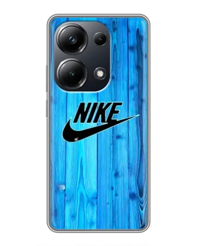 Чехол для Xiaomi POCO M6 Pro с картинкой «Голубое дерево Nike»