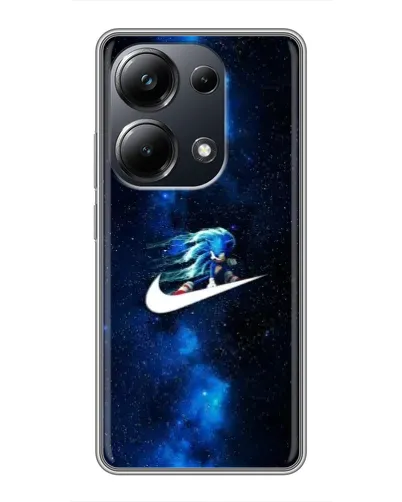 Чехол для Xiaomi POCO M6 Pro с картинкой «Звездный путь Nike»