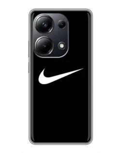 Чехол для Xiaomi POCO M6 Pro с картинкой «Минималистический Найк» Чехол для Xiaomi POCO M6 Pro с картинкой «Минималистический Найк»