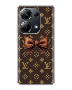 Чехол для Xiaomi POCO M6 Pro с картинкой «LV с бантом»