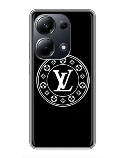 Чехол для Xiaomi POCO M6 Pro с картинкой «LV — печать стиля»