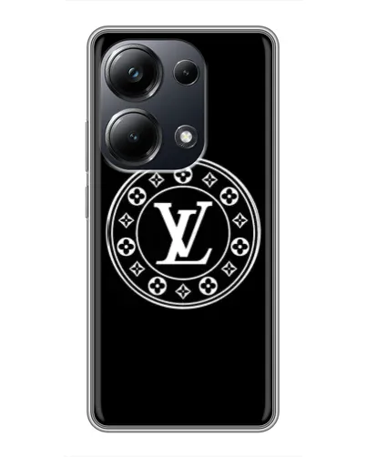Чехол для Xiaomi POCO M6 Pro с картинкой «LV — печать стиля» Чехол для Xiaomi POCO M6 Pro с картинкой «LV — печать стиля»