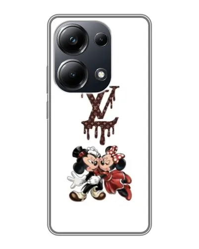 Чехол для Xiaomi POCO M6 Pro с картинкой «LV и Микки Маус» Чехол для Xiaomi POCO M6 Pro с картинкой «LV и Микки Маус»