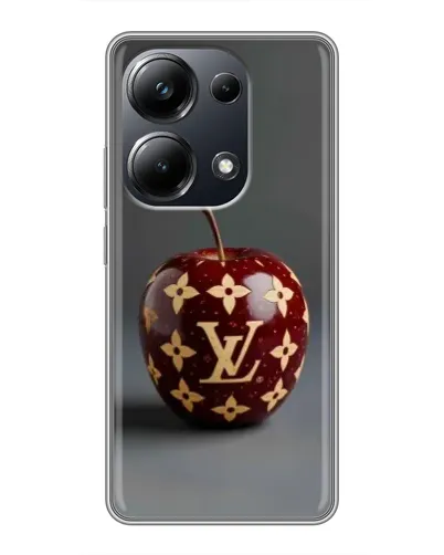 Чехол для Xiaomi POCO M6 Pro с картинкой «Красное яблоко LV» Чехол для Xiaomi POCO M6 Pro с картинкой «Красное яблоко LV»