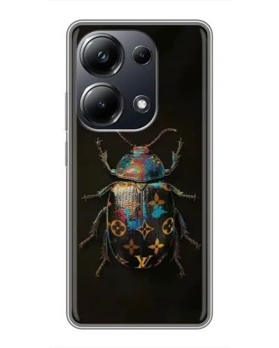 Чехол для Xiaomi POCO M6 Pro с картинкой «LV — мраморный принт» Чехол для Xiaomi POCO M6 Pro с картинкой «LV — мраморный принт»