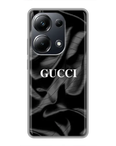 Чехол для Xiaomi POCO M6 Pro с картинкой «Gucci — шелковые волны»