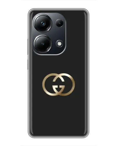 Чехол для Xiaomi POCO M6 Pro с картинкой «Минимализм Gucci»