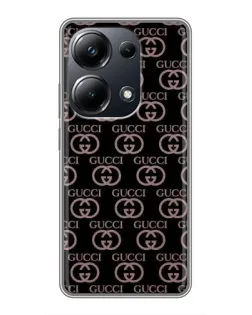 Чехол для Xiaomi POCO M6 Pro с картинкой «Классическая монограмма Gucci» Чехол для Xiaomi POCO M6 Pro с картинкой «Классическая монограмма Gucci»