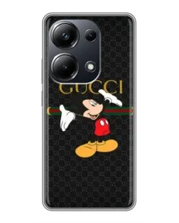 Чехол для Xiaomi POCO M6 Pro с картинкой «Микки Маус Gucci» Чехол для Xiaomi POCO M6 Pro с картинкой «Микки Маус Gucci»