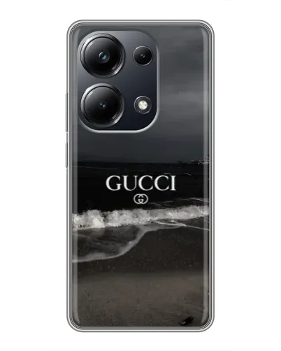 Чехол для Xiaomi POCO M6 Pro с картинкой «Gucci — морской прибой»