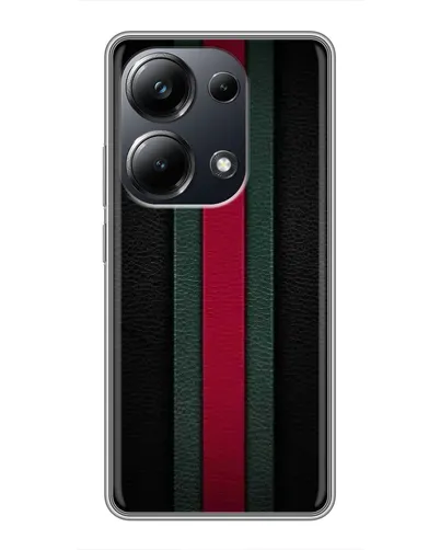 Чехол для Xiaomi POCO M6 Pro с картинкой «Gucci — неоновая линия»