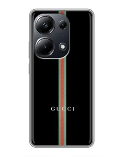 Чехол для Xiaomi POCO M6 Pro с картинкой «Gucci — строгая линия» Чехол для Xiaomi POCO M6 Pro с картинкой «Gucci — строгая линия»