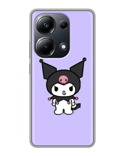 Чехол для Xiaomi POCO M6 Pro с картинкой «Kuromi — нежный фиолетовый» Чехол для Xiaomi POCO M6 Pro с картинкой «Kuromi — нежный фиолетовый»