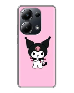 Чехол для Xiaomi POCO M6 Pro с картинкой «Kuromi — розовая нежность» Чехол для Xiaomi POCO M6 Pro с картинкой «Kuromi — розовая нежность»
