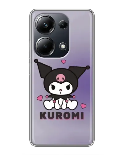 Чехол для Xiaomi POCO M6 Pro с картинкой «Kuromi — фиолетовый арт» Чехол для Xiaomi POCO M6 Pro с картинкой «Kuromi — фиолетовый арт»