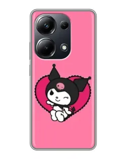 Чехол для Xiaomi POCO M6 Pro с картинкой «Kuromi — любовь в сердце» Чехол для Xiaomi POCO M6 Pro с картинкой «Kuromi — любовь в сердце»