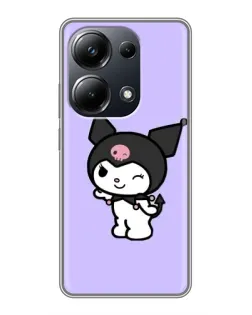 Чехол для Xiaomi POCO M6 Pro с картинкой «Классическая Kuromi» Чехол для Xiaomi POCO M6 Pro с картинкой «Классическая Kuromi»