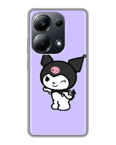 Чехол для Xiaomi POCO M6 Pro с картинкой «Классическая Kuromi» Чехол для Xiaomi POCO M6 Pro с картинкой «Классическая Kuromi»