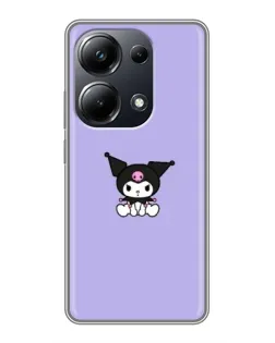 Чехол для Xiaomi POCO M6 Pro с картинкой «Kuromi — фиолетовый минимализм» Чехол для Xiaomi POCO M6 Pro с картинкой «Kuromi — фиолетовый минимализм»
