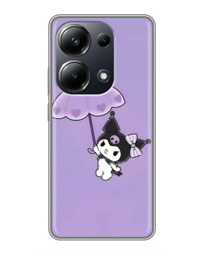 Чехол для Xiaomi POCO M6 Pro с картинкой «Kuromi с зонтиком» Чехол для Xiaomi POCO M6 Pro с картинкой «Kuromi с зонтиком»