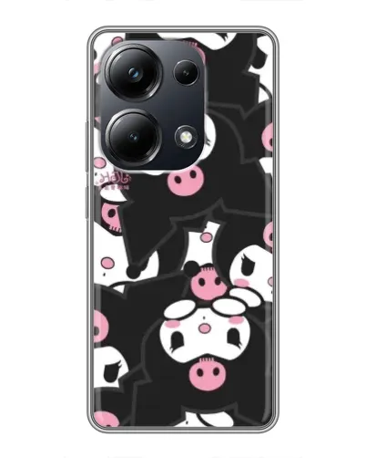 Чехол для Xiaomi POCO M6 Pro с картинкой «Паттерн голов Куроми» Чехол для Xiaomi POCO M6 Pro с картинкой «Паттерн голов Куроми»