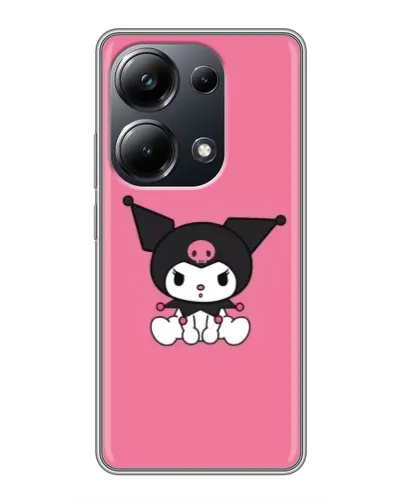 Чехол для Xiaomi POCO M6 Pro с картинкой «Хмурая Kuromi» Чехол для Xiaomi POCO M6 Pro с картинкой «Хмурая Kuromi»