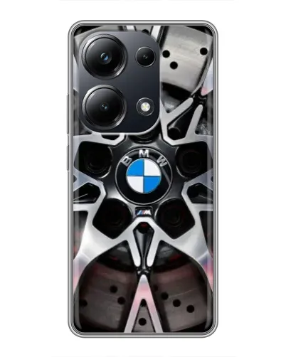 Чехол для Xiaomi POCO M6 Pro с картинкой «BMW — деталь диска» Чехол для Xiaomi POCO M6 Pro с картинкой «BMW — деталь диска»