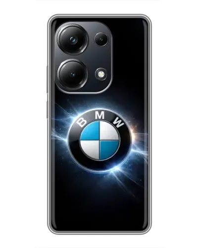 Чехол для Xiaomi POCO M6 Pro с картинкой «BMW — неоновое сияние» Чехол для Xiaomi POCO M6 Pro с картинкой «BMW — неоновое сияние»