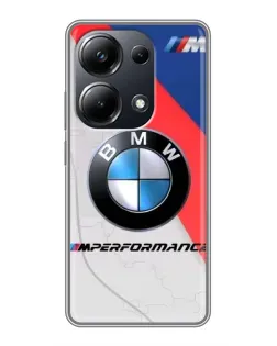Чохол для Xiaomi POCO M6 Pro з картинкою «BMW Performance стиль» Чохол для Xiaomi POCO M6 Pro з картинкою «BMW Performance стиль»