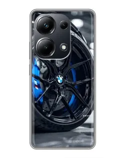 Чехол для Xiaomi POCO M6 Pro с картинкой «Колесо BMW вблизи» Чехол для Xiaomi POCO M6 Pro с картинкой «Колесо BMW вблизи»