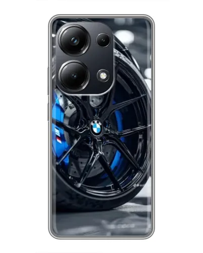Чехол для Xiaomi POCO M6 Pro с картинкой «Колесо BMW вблизи» Чехол для Xiaomi POCO M6 Pro с картинкой «Колесо BMW вблизи»