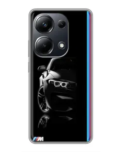 Чехол для Xiaomi POCO M6 Pro с картинкой «Силуэт BMW в темноте» Чехол для Xiaomi POCO M6 Pro с картинкой «Силуэт BMW в темноте»