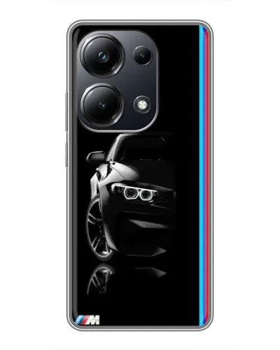 Чехол для Xiaomi POCO M6 Pro с картинкой «Силуэт BMW в темноте» Чехол для Xiaomi POCO M6 Pro с картинкой «Силуэт BMW в темноте»