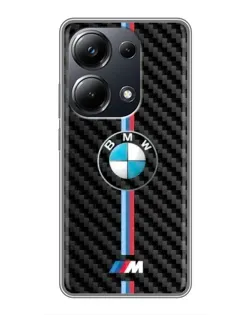 Чехол для Xiaomi POCO M6 Pro с картинкой «Эмблема BMW и карбон» Чехол для Xiaomi POCO M6 Pro с картинкой «Эмблема BMW и карбон»