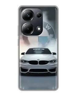 Чехол для Xiaomi POCO M6 Pro с картинкой «BMW в белом дыму» Чехол для Xiaomi POCO M6 Pro с картинкой «BMW в белом дыму»