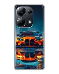 Чехол для Xiaomi POCO M6 Pro с картинкой «BMW — золотая эмблема» Чехол для Xiaomi POCO M6 Pro с картинкой «BMW — золотая эмблема»