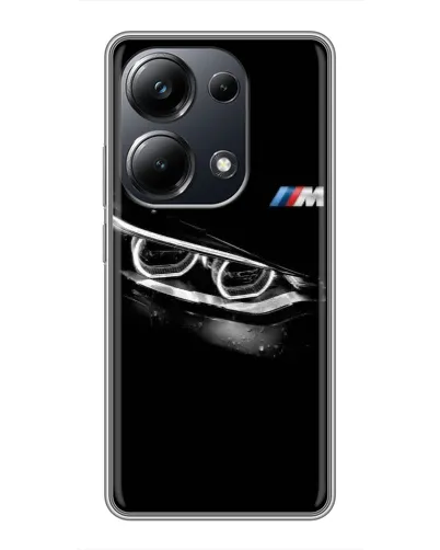 Чехол для Xiaomi POCO M6 Pro с картинкой «BMW — взгляд тигра» Чехол для Xiaomi POCO M6 Pro с картинкой «BMW — взгляд тигра»