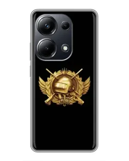 Чохол для Xiaomi POCO M6 Pro з картинкою «PUBG — помаранчевий градієнт» Чохол для Xiaomi POCO M6 Pro з картинкою «PUBG — помаранчевий градієнт»