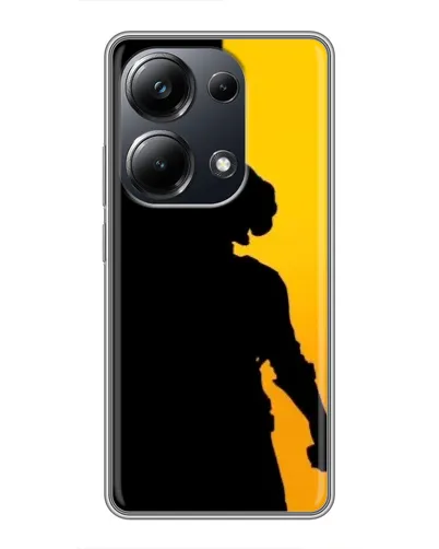 Чехол для Xiaomi POCO M6 Pro с картинкой «Тень воина PUBG»
