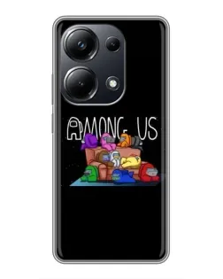 Чохол для Xiaomi POCO M6 Pro з картинкою «Логотип Among Us» Чохол для Xiaomi POCO M6 Pro з картинкою «Логотип Among Us»